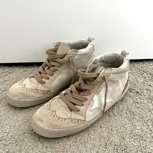 Tan ShuShop Star Sneakers